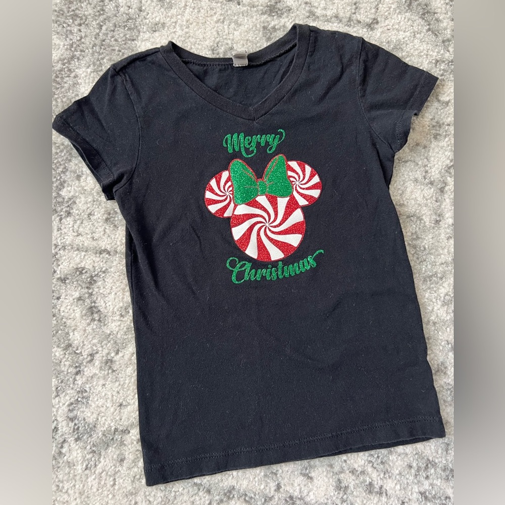 COPY - Merry Christmas Mini Mouse Disney shirt